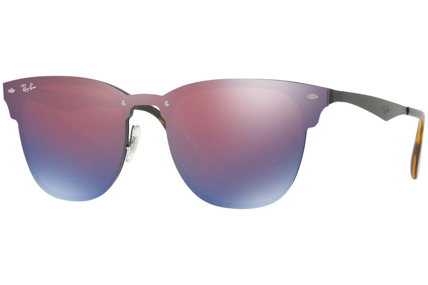 Napszemüvegek Ray-Ban Blaze Clubmaster Blaze Collection RB3576N 153/7V Browline Fekete