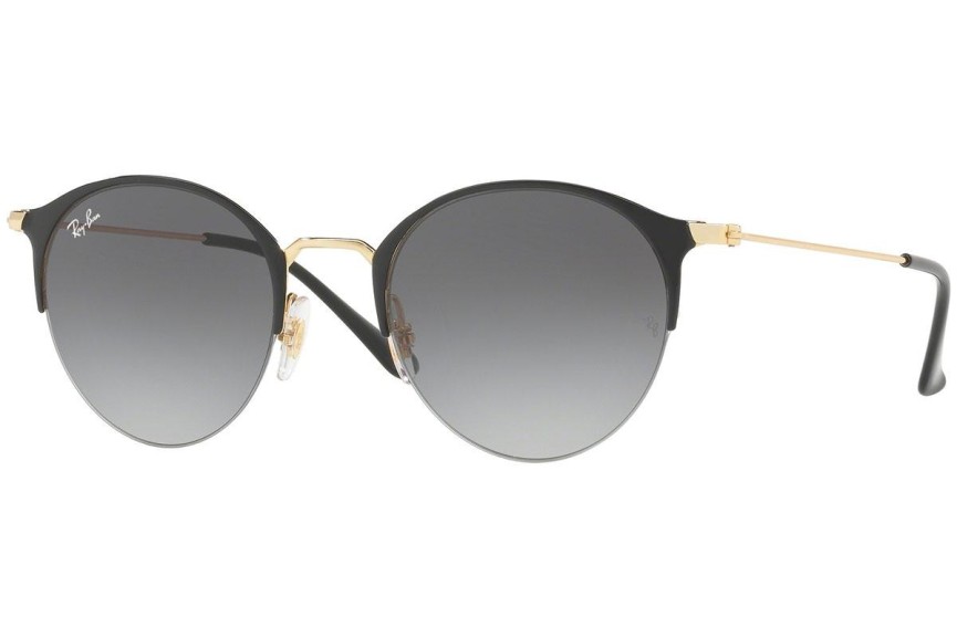 Okulary przeciwsłoneczne Ray-Ban RB3578 187/11 Okrągłe Czarne