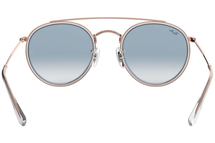 Napszemüvegek Ray-Ban Round Double Bridge RB3647N 90683F Kerek Kristály