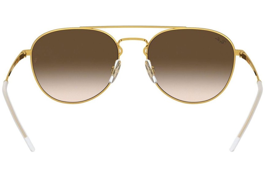 Okulary przeciwsłoneczne Ray-Ban RB3589 905513 Pilotki (Aviator) Zielone