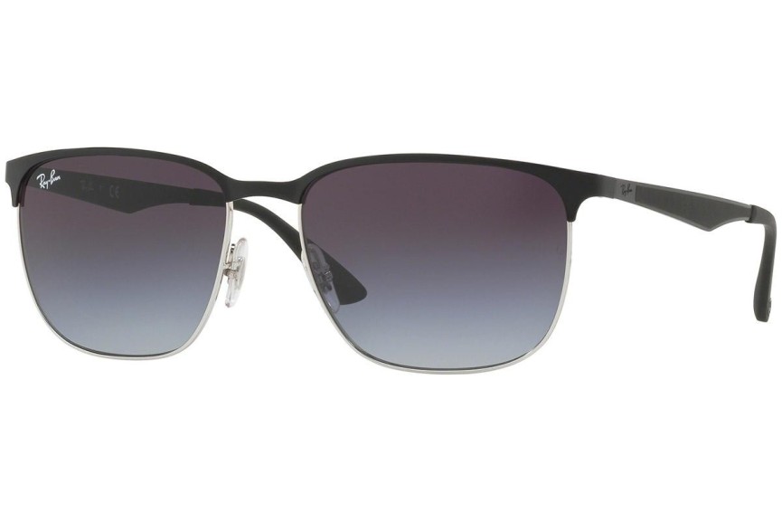 Okulary przeciwsłoneczne Ray-Ban RB3569 90048G Kwadratowe Czarne