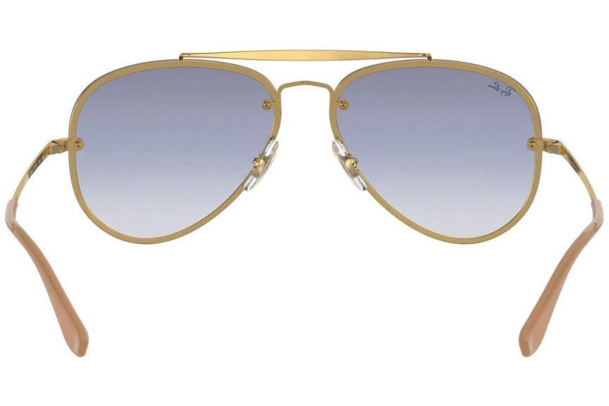 Ochelari de soare Ray-Ban Blaze Aviator Blaze Collection RB3584N 001/19 Pilot Aurii