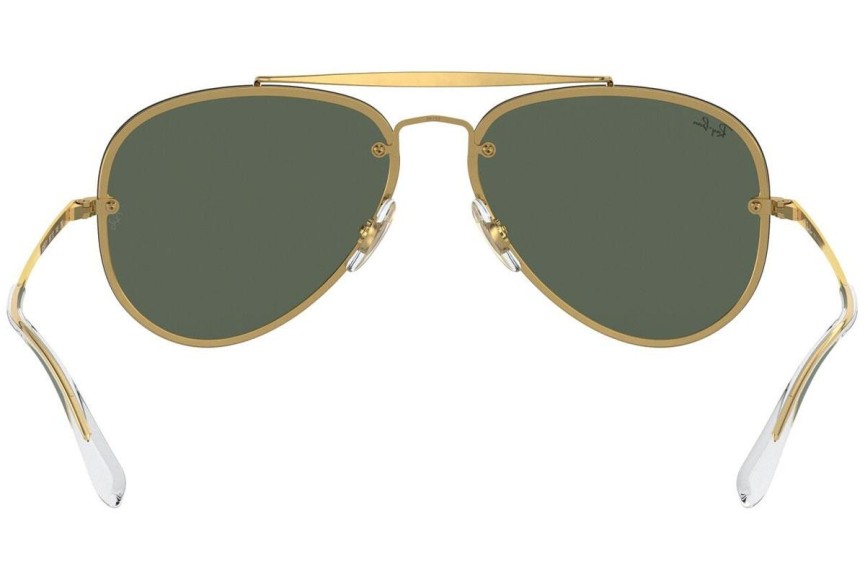 Sunčane naočale Ray-Ban Blaze Aviator Blaze Collection RB3584N 905071 Pilotski Zlatni