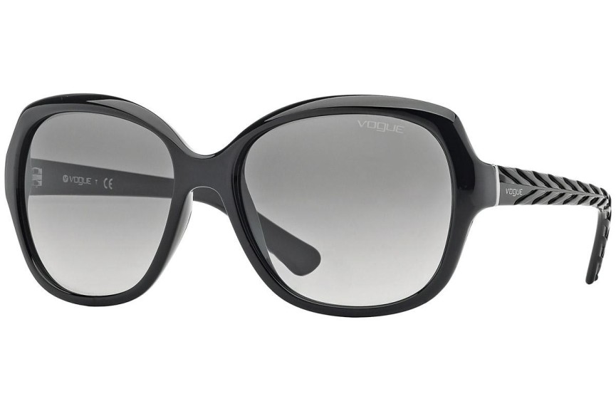 Okulary przeciwsłoneczne Vogue Eyewear VO2871S W44/11 Oversize Czarne
