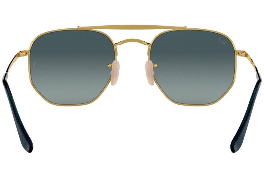 Okulary przeciwsłoneczne Ray-Ban Marshal RB3648 91023M Kwadratowe Havana