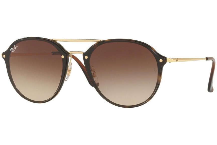 Okulary przeciwsłoneczne Ray-Ban Blaze Double Bridge Blaze Collection RB4292N 710/13 Pilotki (Aviator) Havana