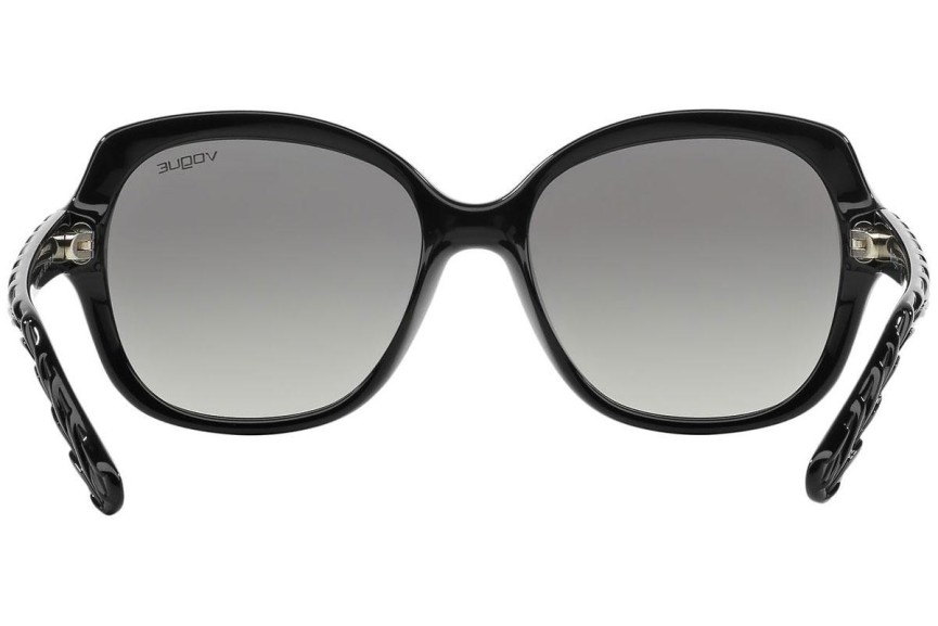 Okulary przeciwsłoneczne Vogue Eyewear VO2871S W44/11 Oversize Czarne