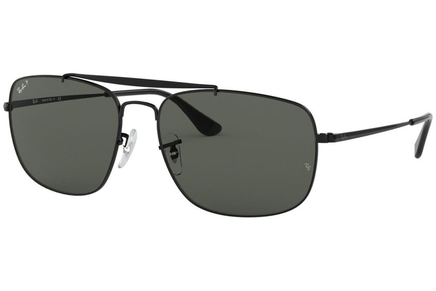 Okulary przeciwsłoneczne Ray-Ban Colonel RB3560 002/58 Polarized Pilotki (Aviator) Czarne