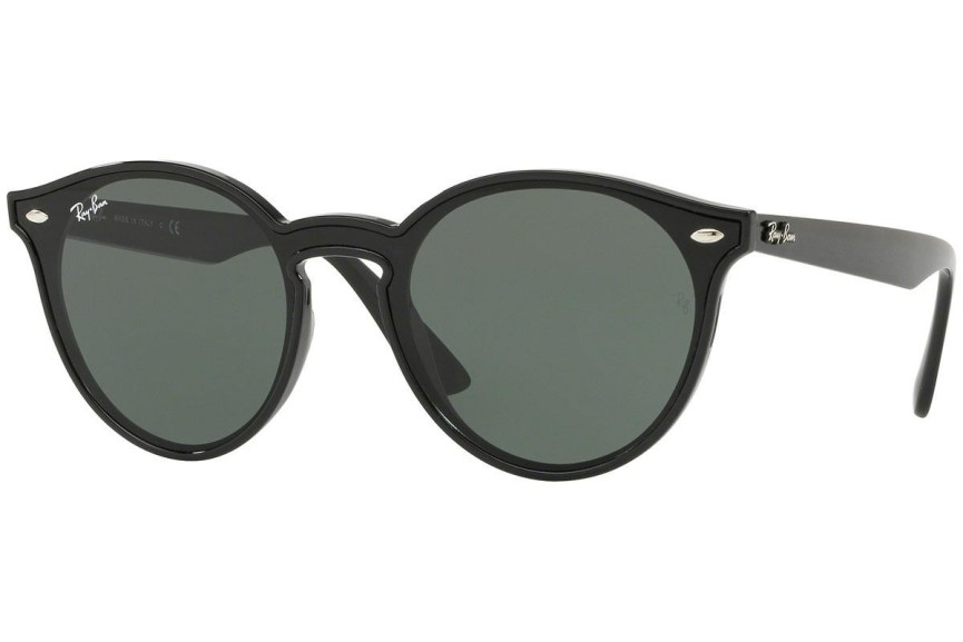 Okulary przeciwsłoneczne Ray-Ban Blaze Panthos Blaze Collection RB4380N 601/71 Okrągłe Czarne