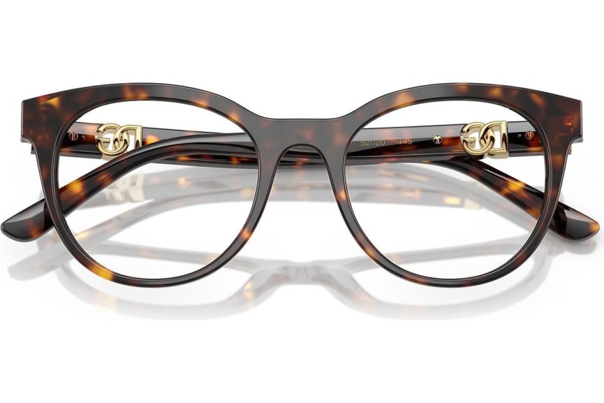 Ochelari Dolce & Gabbana DG3399 502 Rotunzi Havana