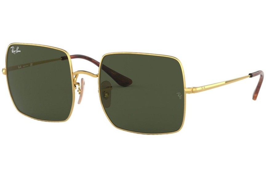 Solglasögon Ray-Ban Square Classic RB1971 914731 Fyrkantig Guld