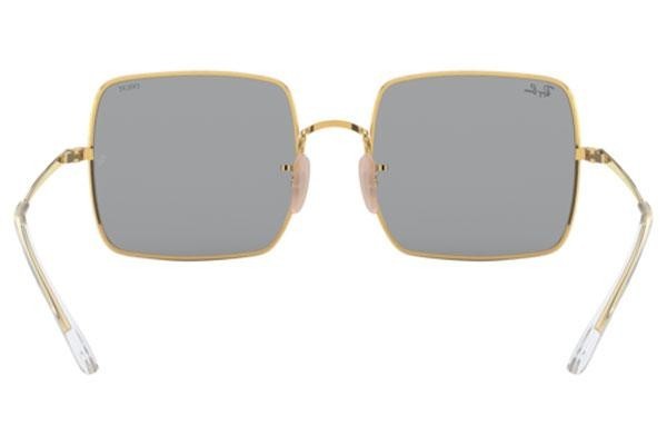 Okulary przeciwsłoneczne Ray-Ban Square RB1971 001/B3 Kwadratowe Złote