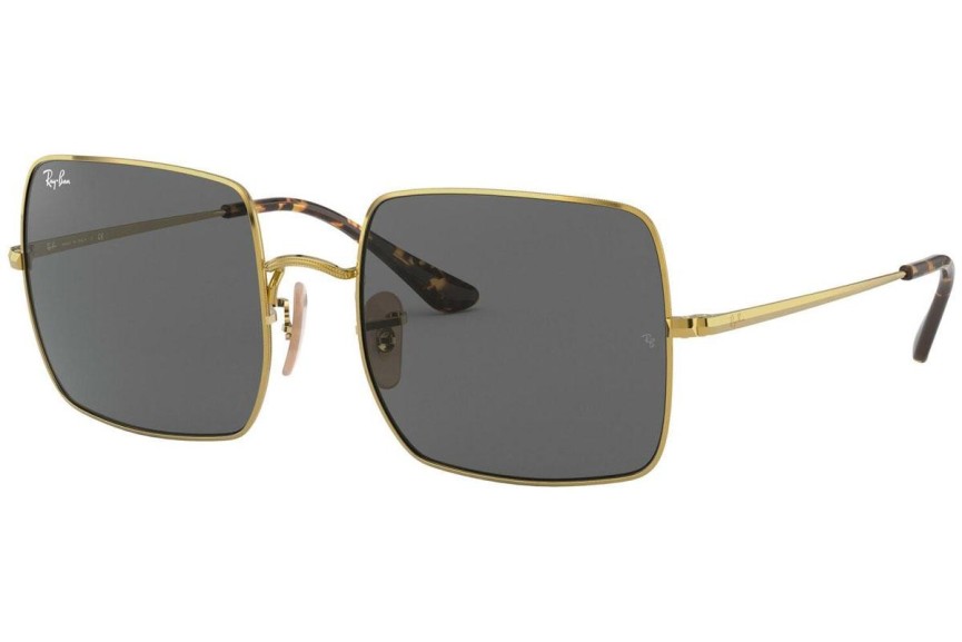 Okulary przeciwsłoneczne Ray-Ban Square RB1971 9150B1 Kwadratowe Złote