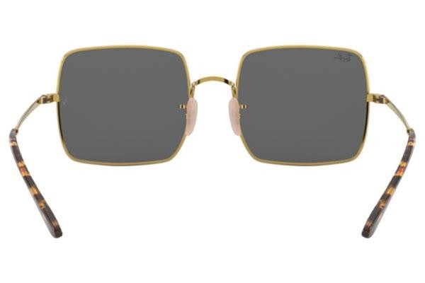 Okulary przeciwsłoneczne Ray-Ban Square RB1971 9150B1 Kwadratowe Złote