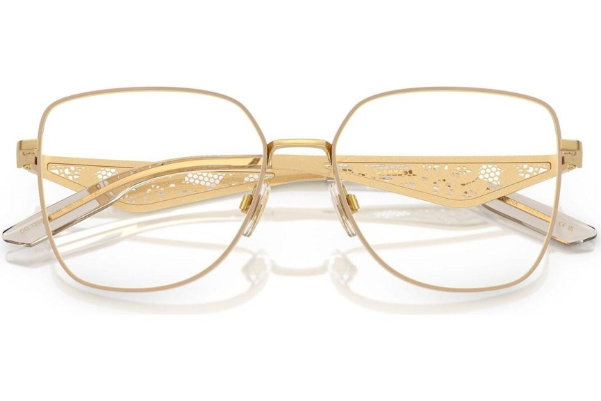 Briller Dolce & Gabbana DG1358 1366 Cat Eye Guld