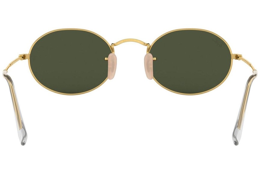 Ochelari de soare Ray-Ban Oval RB3547 001/31 Tiny Aurii