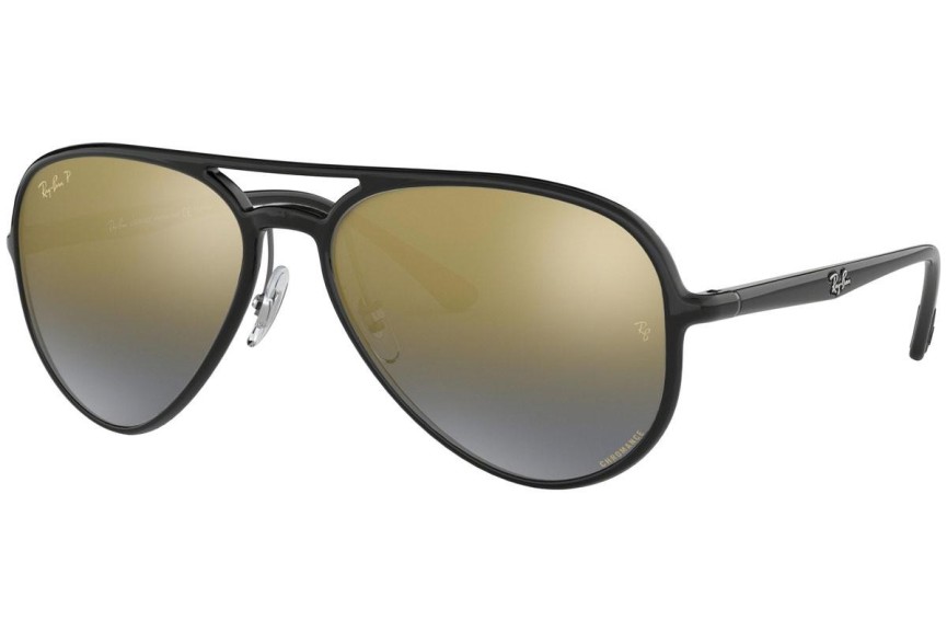 Okulary przeciwsłoneczne Ray-Ban Chromance Collection RB4320CH 601/J0 Polarized Pilotki (Aviator) Czarne