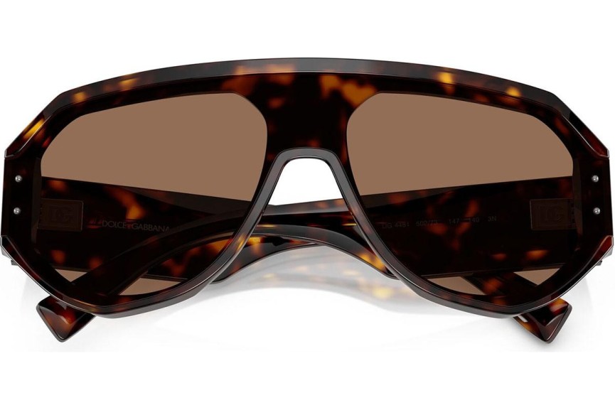 Okulary przeciwsłoneczne Dolce & Gabbana DG4481 502/73 Pilotki (Aviator) Havana