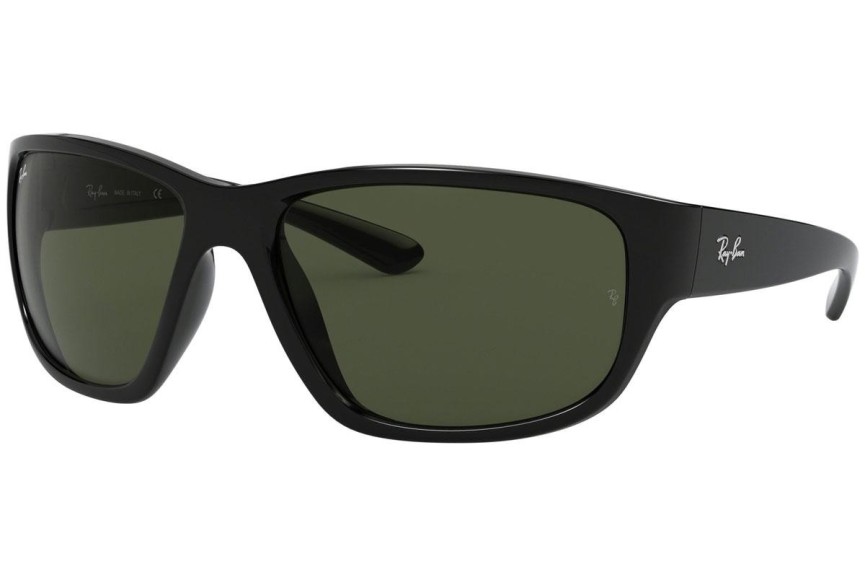 Okulary przeciwsłoneczne Ray-Ban RB4300 601/31 Prostokątne Czarne