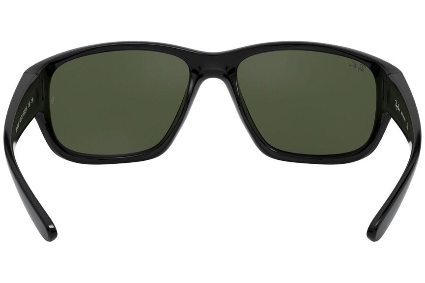 Okulary przeciwsłoneczne Ray-Ban RB4300 601/31 Prostokątne Czarne