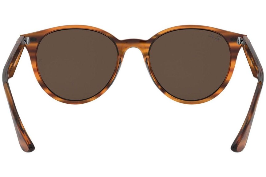 Okulary przeciwsłoneczne Ray-Ban RB4305 820/73 Okrągłe Brązowe