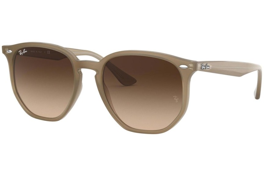 Ochelari de soare Ray-Ban RB4306 616613 Pătrați Bej