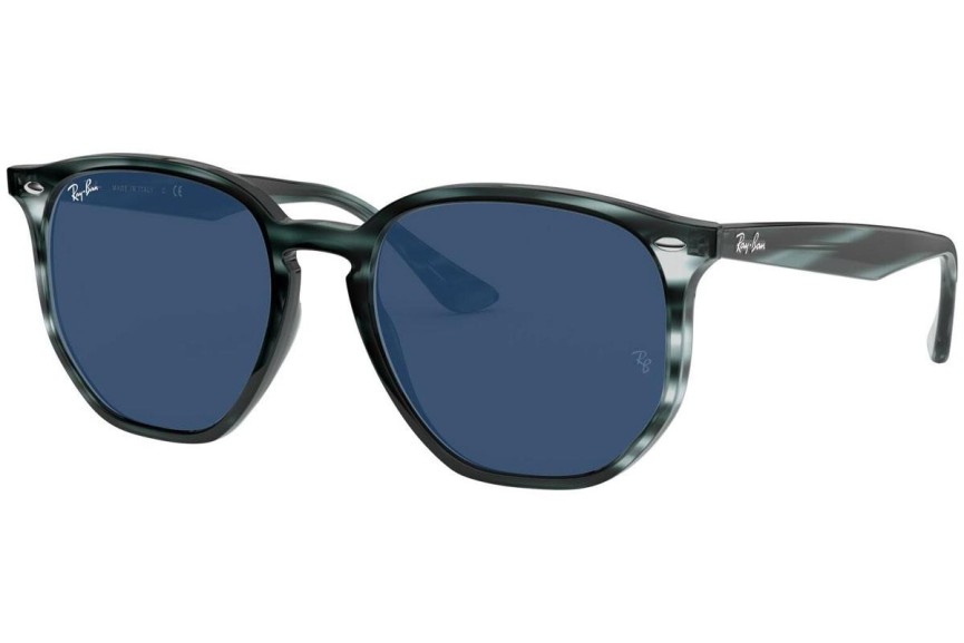 Okulary przeciwsłoneczne Ray-Ban RB4306 643280 Kwadratowe Niebieskie