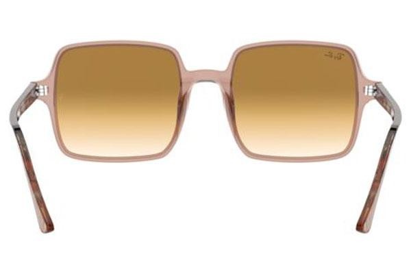 Слънчеви очила Ray-Ban Square II RB1973 128151 С голям размер Кафява