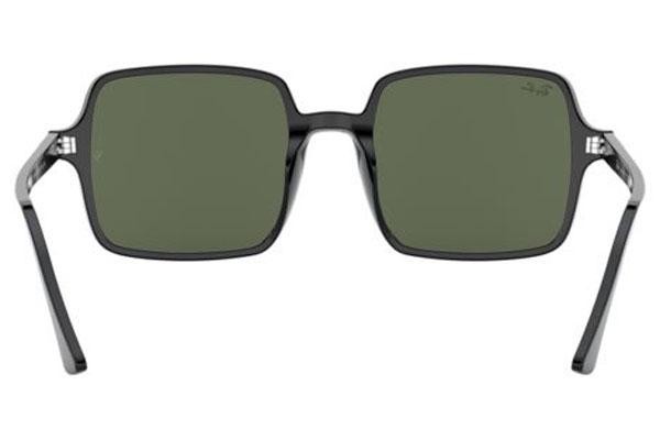 Okulary przeciwsłoneczne Ray-Ban Square II RB1973 901/31 Oversize Czarne