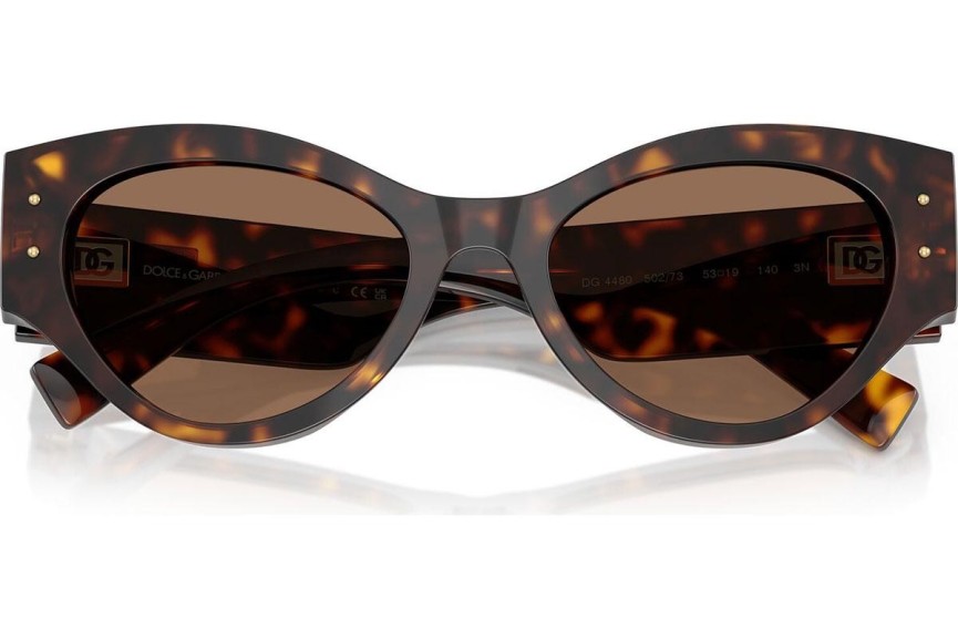 Zonnebril Dolce & Gabbana DG4480 502/73 Cat Eye Havana