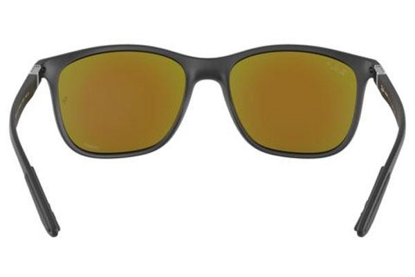 Zonnebril Ray-Ban Chromance Chromance Collection RB4330CH 601SA1 Polarized Vierkant Zwart