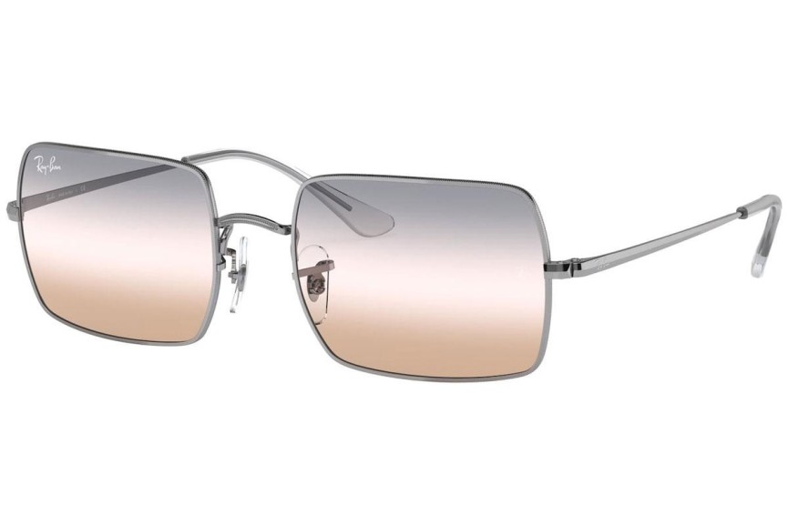 Okulary przeciwsłoneczne Ray-Ban Rectangle RB1969 004/GC Kwadratowe Srebrne