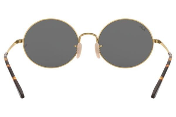 Okulary przeciwsłoneczne Ray-Ban Oval RB1970 9150B1 Okrągłe Złote