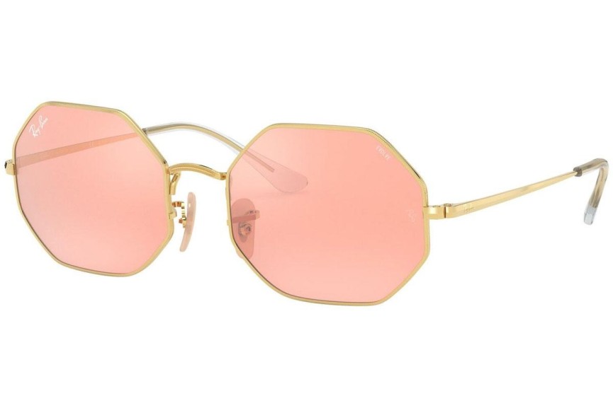 Okulary przeciwsłoneczne Ray-Ban Octagon RB1972 001/3E Nieregularny Złote