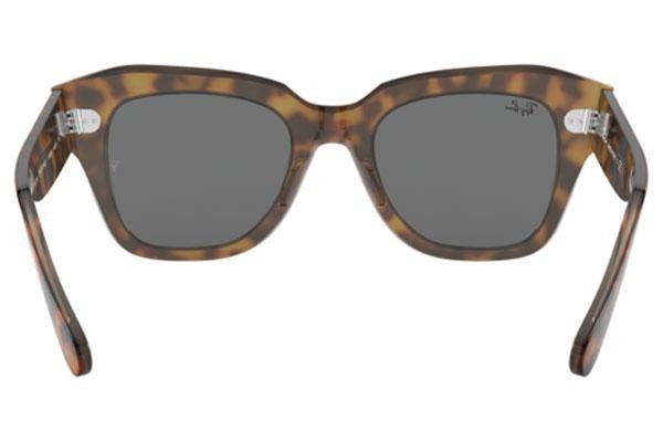 Слънчеви очила Ray-Ban State Street RB2186 1292B1 Квадратни Хавана