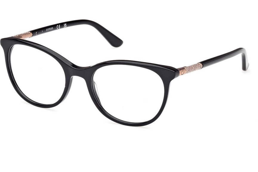 Okulary korekcyjne Guess GU2657-N 003 Kwadratowe Czarne