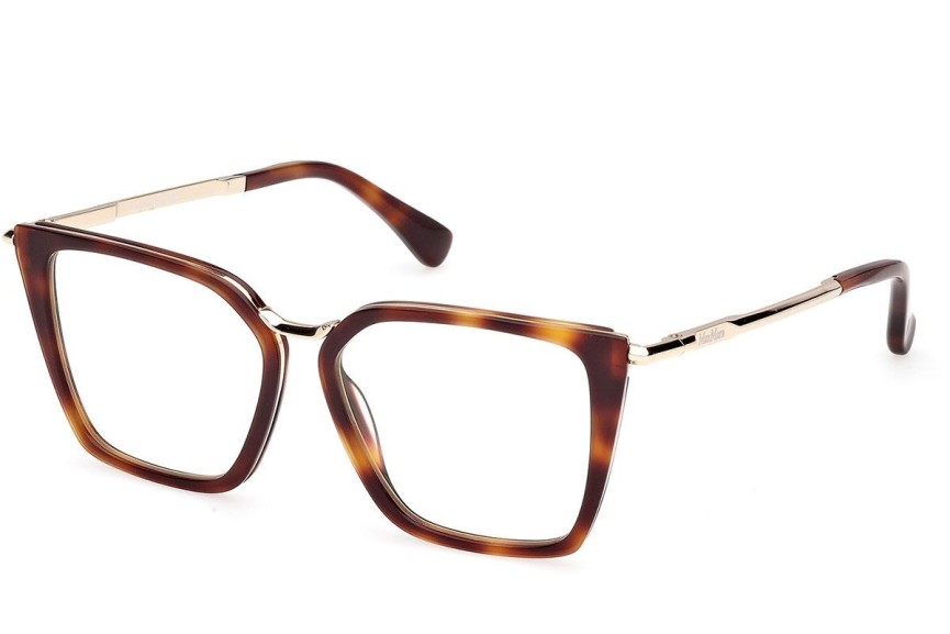 Okulary korekcyjne Max Mara MM5151-B 052 blue-light [non-prescription] Kocie oczy Havana