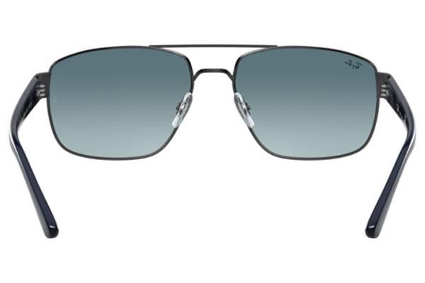 Слънчеви очила Ray-Ban RB3663 004/3M Квадратни Сребърна