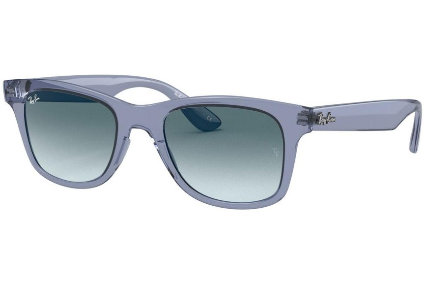 Okulary przeciwsłoneczne Ray-Ban RB4640 64963M Kwadratowe Niebieskie