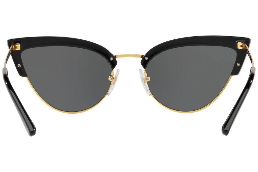 Okulary przeciwsłoneczne Vogue Eyewear VO5212S W44/87 Kocie oczy Czarne