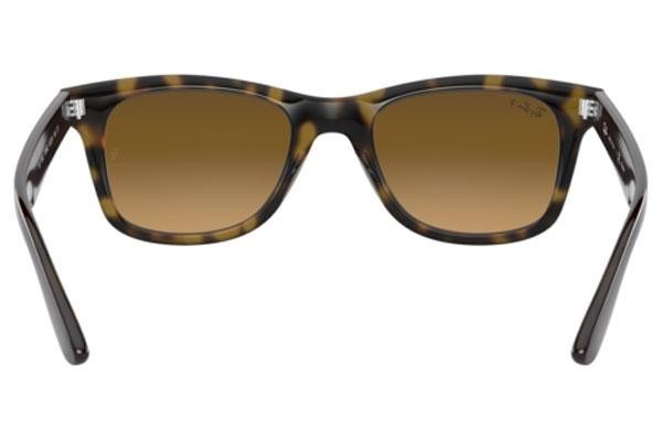 Zonnebril Ray-Ban RB4640 710/M2 Polarized Vierkant Havana