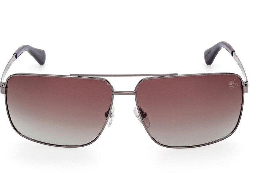 Слънчеви очила Timberland TB00030 06H Polarized Пилотни Сребърна