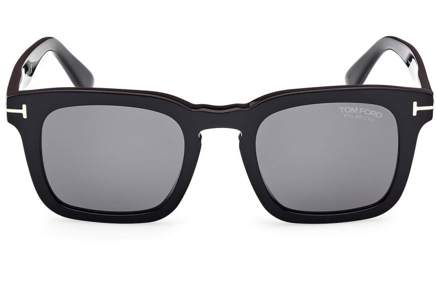 Слънчеви очила Tom Ford Dax FT0751 01D Polarized Квадратни Черна