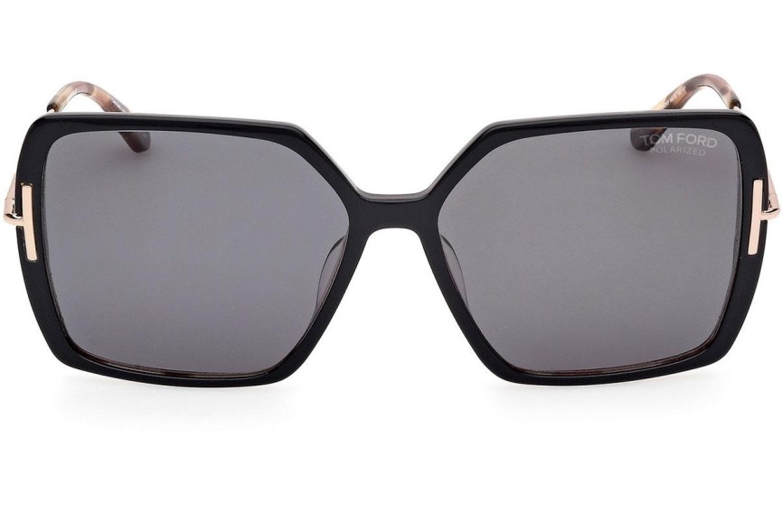 Слънчеви очила Tom Ford FT1039 05D Polarized Квадратни Черна