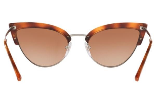Okulary przeciwsłoneczne Vogue Eyewear VO5212S 279313 Kocie oczy Havana