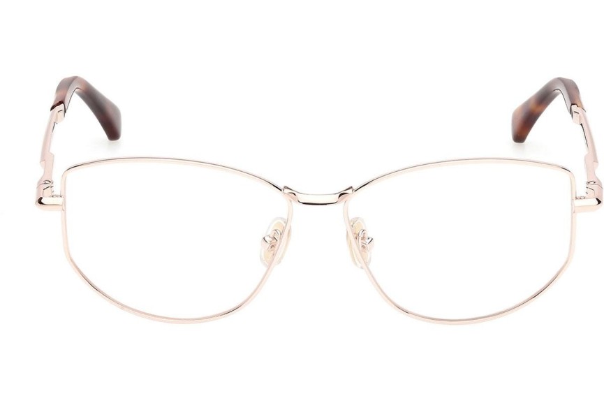 Очила Max Mara MM5153 028 Око на котка Златна