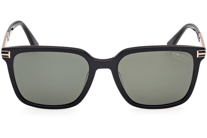 Слънчеви очила Tom Ford Jochem FT1183 01R Polarized Квадратни Черна