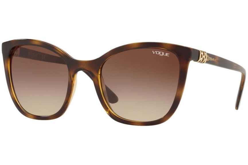 Okulary przeciwsłoneczne Vogue Eyewear VO5243SB W65613 Kocie oczy Havana