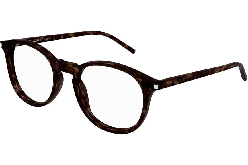 Brillen Saint Laurent SL106 018 Ronde Havana