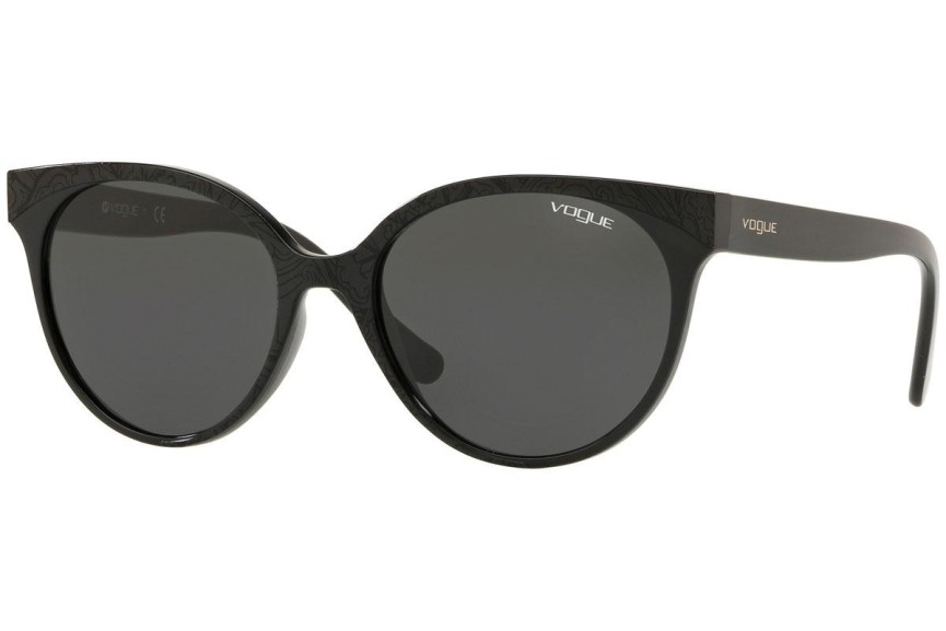 Okulary przeciwsłoneczne Vogue Eyewear VO5246S W44/87 Okrągłe Czarne
